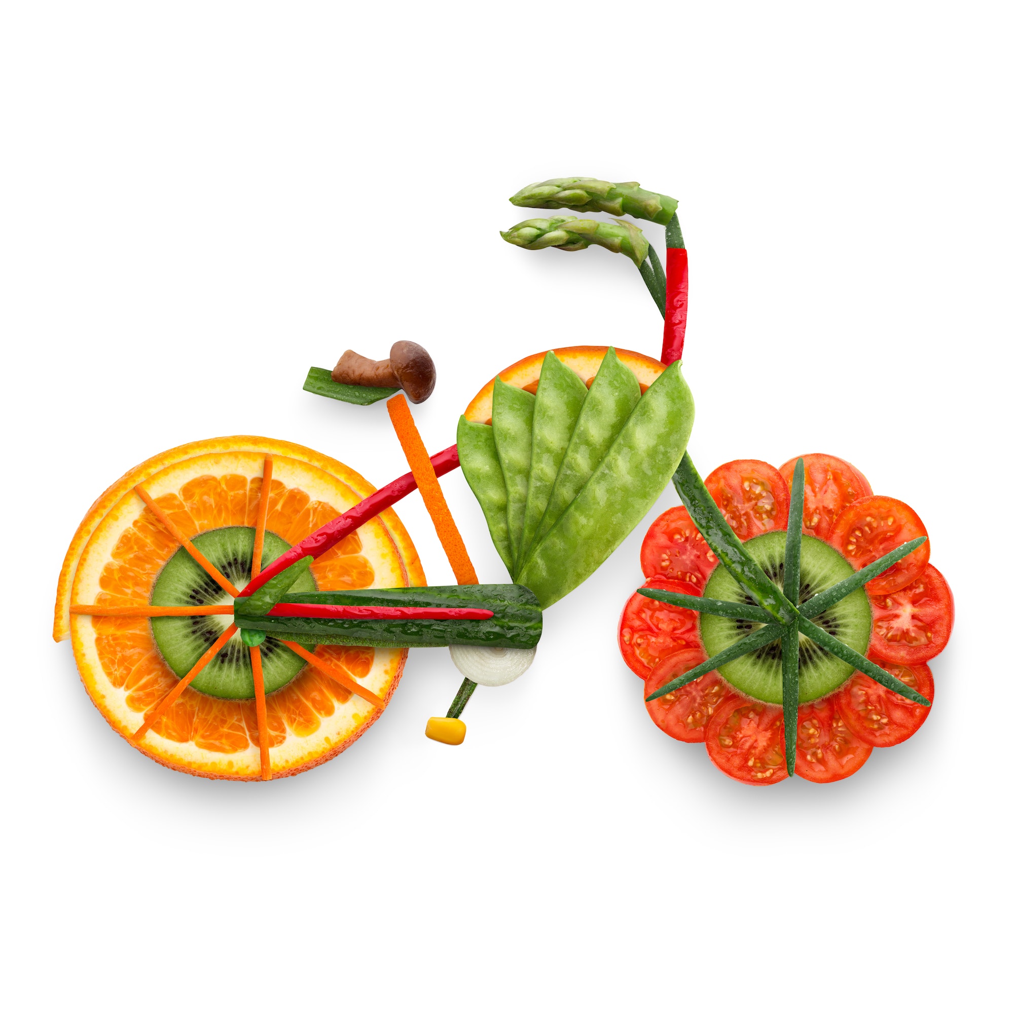 Fruity e-bike.